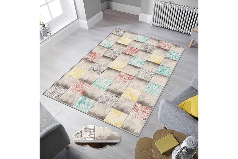 Matte (160x230) Homefesto 4 - Flerfarget - Tekstiler & tepper - Teppe & matte - Orientalske tepper - Persisk matte