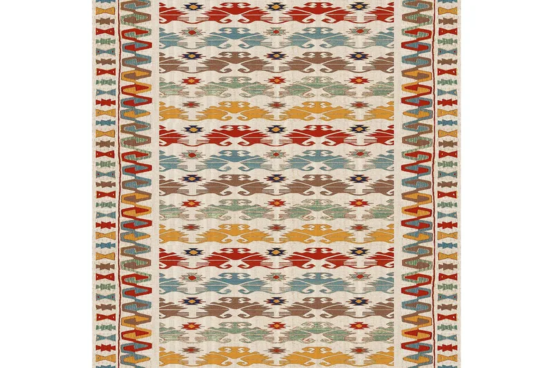 Matte (160x230) Homefesto 5 - Flerfarget - Tekstiler & tepper - Teppe & matte - Orientalske tepper - Persisk matte