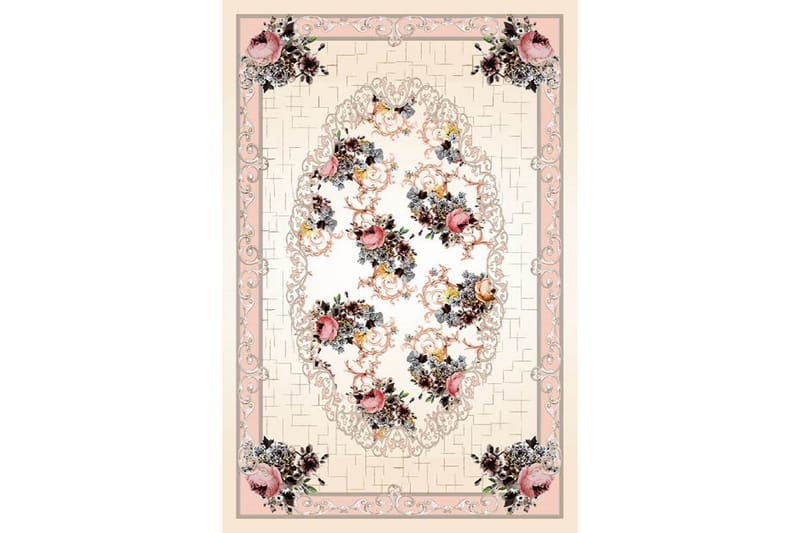 Matte (180 x 280) Homefesto - Bomull - Flerfarget/Fløyel - Tekstiler & tepper - Teppe & matte - Orientalske tepper - Persisk matte