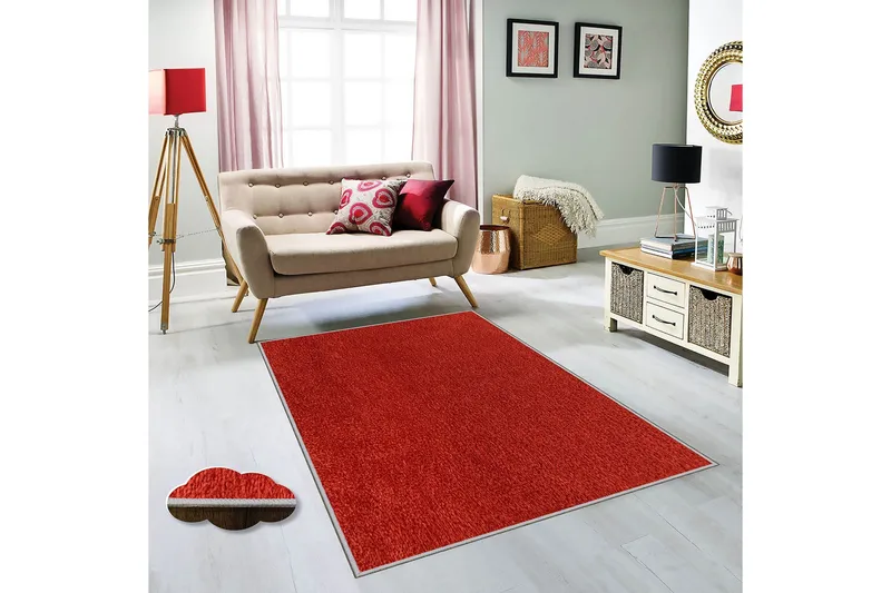 Matte (180x280) Homefesto 4, Flerfarget