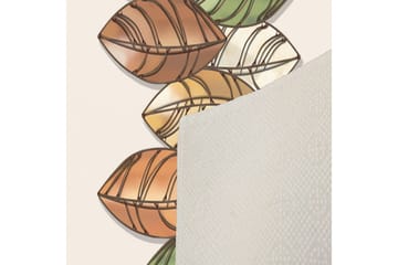 Matte (180x280) Homefesto 5 - Flerfarget - Tekstiler & tepper - Teppe & matte - Orientalske tepper - Persisk matte