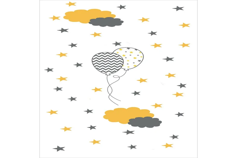 Matte (180x280) Homefesto 5, Flerfarget