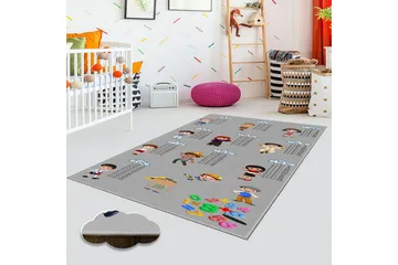 Matte (180x280) Homefesto 5 - Flerfarget - Tekstiler & tepper - Teppe & matte - Orientalske tepper - Persisk matte