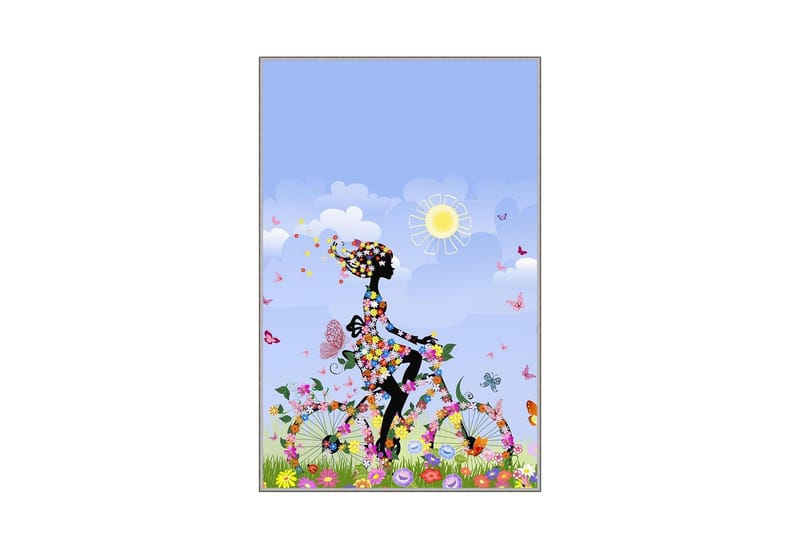 Matte (180x280) Homefesto 5 - Flerfarget - Tekstiler & tepper - Teppe & matte - Orientalske tepper - Persisk matte