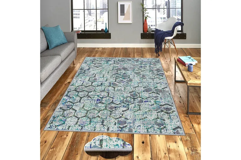 Matte (80 x 120) Homefesto 4, Flerfarget