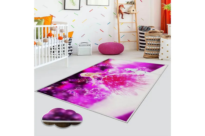 Matte (80 x 120) Homefesto 4, Flerfarget