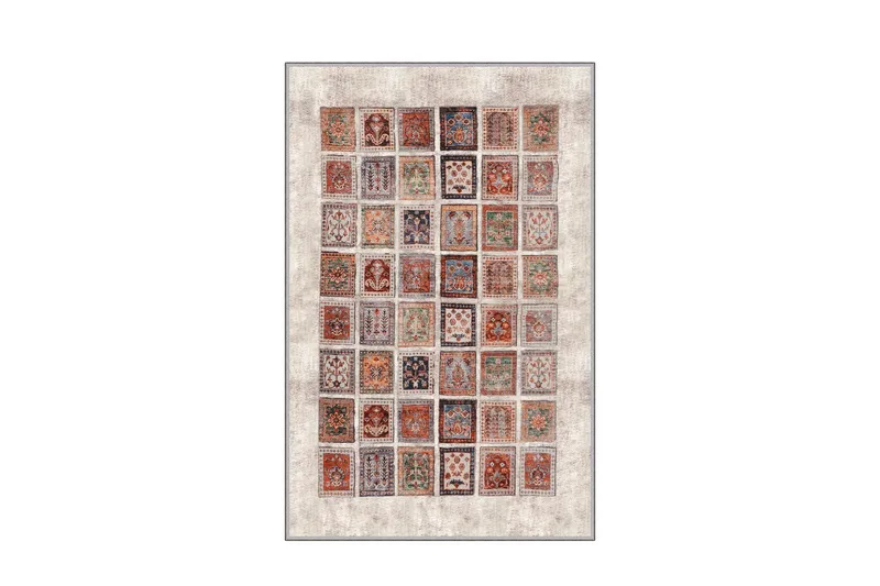 Matte (80 x 120) Homefesto 5 - Flerfarget - Tekstiler & tepper - Teppe & matte - Orientalske tepper - Persisk matte