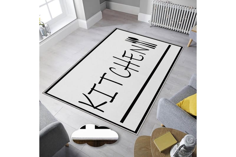 Matte (80 x 120) Homefesto 5 - Flerfarget - Tekstiler & tepper - Teppe & matte - Orientalske tepper - Persisk matte