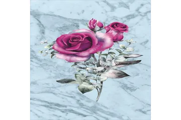 Matte (80 x 120) Homefesto 5 - Flerfarget - Tekstiler & tepper - Teppe & matte - Orientalske tepper - Persisk matte