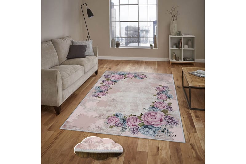 Matte (80 x 120) Homefesto 5 - Flerfarget - Tekstiler & tepper - Teppe & matte - Orientalske tepper - Persisk matte