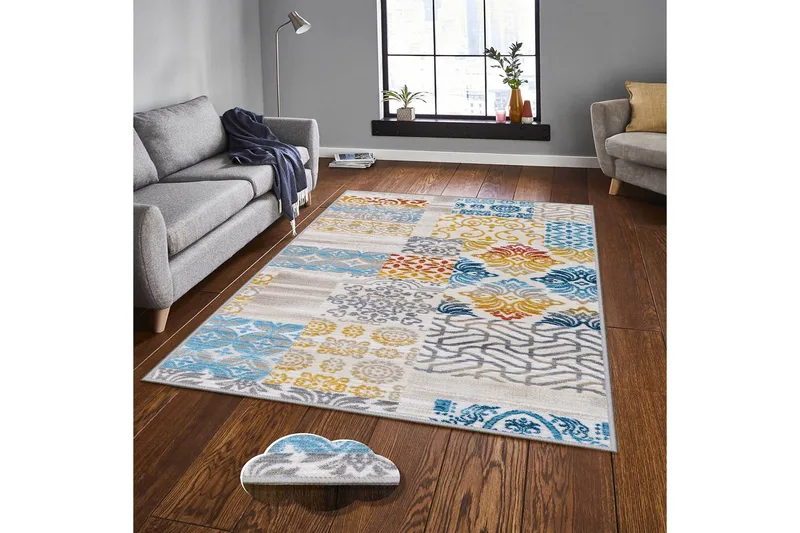 Matte (80 x 120) Homefesto 5 - Flerfarget - Tekstiler & tepper - Teppe & matte - Orientalske tepper - Persisk matte