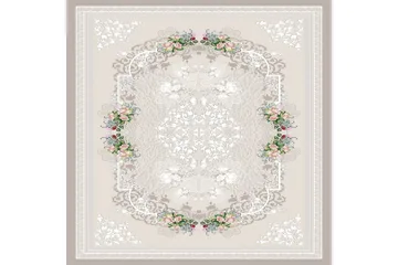 Matte (80 x 120) Homefesto 5 - Flerfarget - Tekstiler & tepper - Teppe & matte - Orientalske tepper - Persisk matte