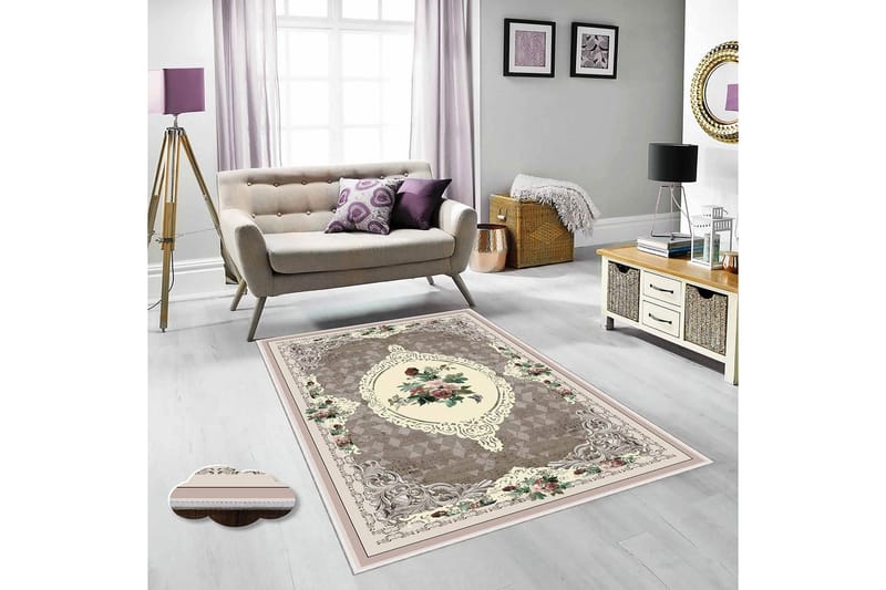 Matte (80 x 120) Homefesto 5 - Flerfarget - Tekstiler & tepper - Teppe & matte - Orientalske tepper - Persisk matte