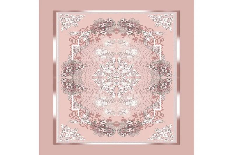 Matte (80 x 120) Homefesto 5 - Flerfarget - Tekstiler & tepper - Teppe & matte - Orientalske tepper - Persisk matte