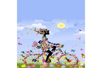 Matte (80 x 120) Homefesto 5 - Flerfarget - Tekstiler & tepper - Teppe & matte - Orientalske tepper - Persisk matte