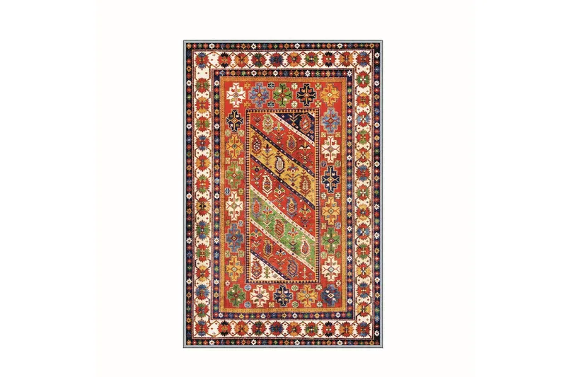 Matte (80 x 120) Homefesto 5 - Flerfarget - Tekstiler & tepper - Teppe & matte - Orientalske tepper - Persisk matte