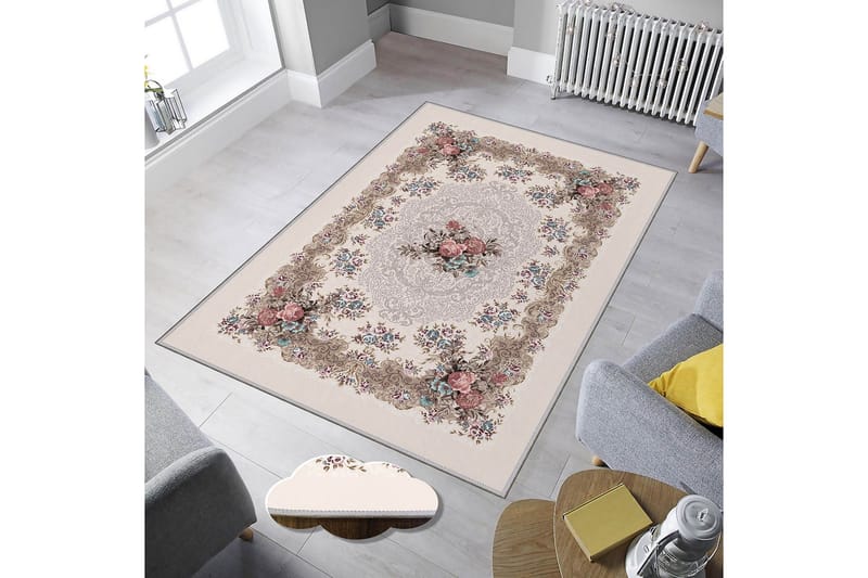 Matte (80 x 120) Homefesto 5 - Flerfarget - Tekstiler & tepper - Teppe & matte - Orientalske tepper - Persisk matte