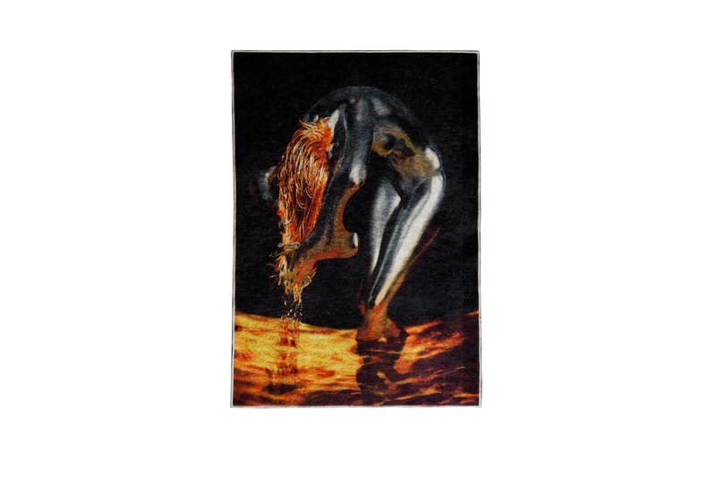 Matte (80 x 120) Homefesto - Flerfarget - Tekstiler & tepper - Teppe & matte - Orientalske tepper - Persisk matte