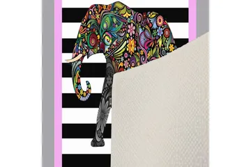 Matte (80 x 150) Homefesto 5 - Flerfarget - Tekstiler & tepper - Teppe & matte - Orientalske tepper - Persisk matte