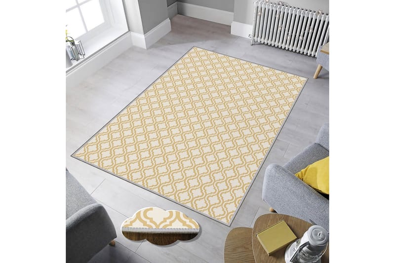 Matte (80 x 150) Homefesto 5 - Flerfarget - Tekstiler & tepper - Teppe & matte - Orientalske tepper - Persisk matte