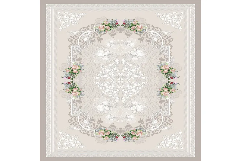 Matte (80 x 150) Homefesto 5 - Flerfarget - Tekstiler & tepper - Teppe & matte - Orientalske tepper - Persisk matte