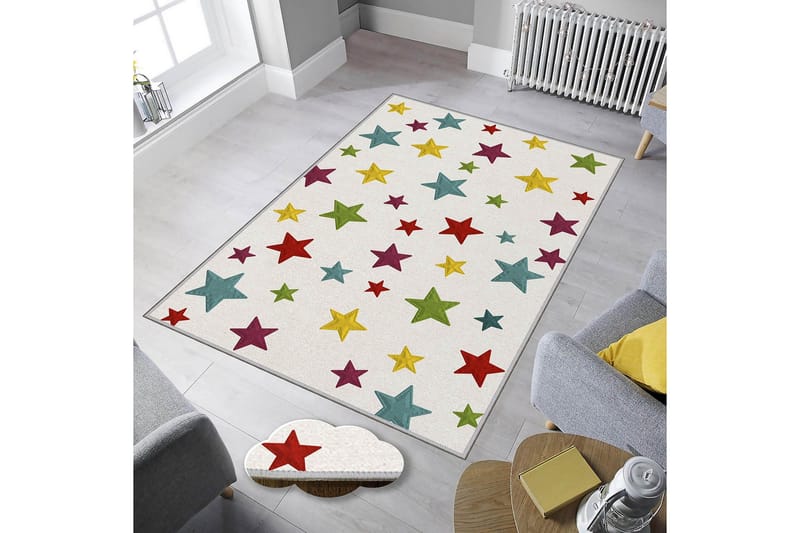 Matte (80 x 150) Homefesto 5 - Flerfarget - Tekstiler & tepper - Teppe & matte - Orientalske tepper - Persisk matte