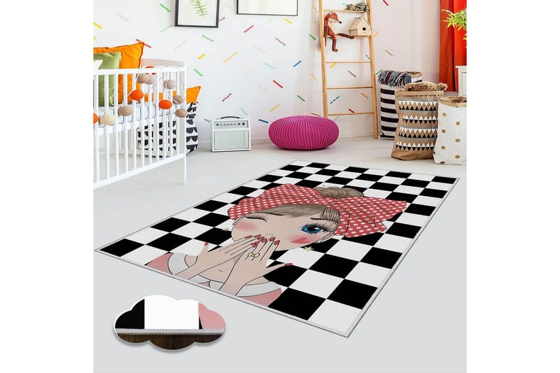 Matte (80 x 150) Homefesto 5 - Flerfarget - Tekstiler & tepper - Teppe & matte - Orientalske tepper - Persisk matte