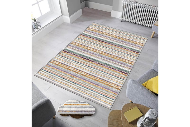 Matte (80 x 150) Homefesto 5 - Flerfarget - Tekstiler & tepper - Teppe & matte - Orientalske tepper - Persisk matte