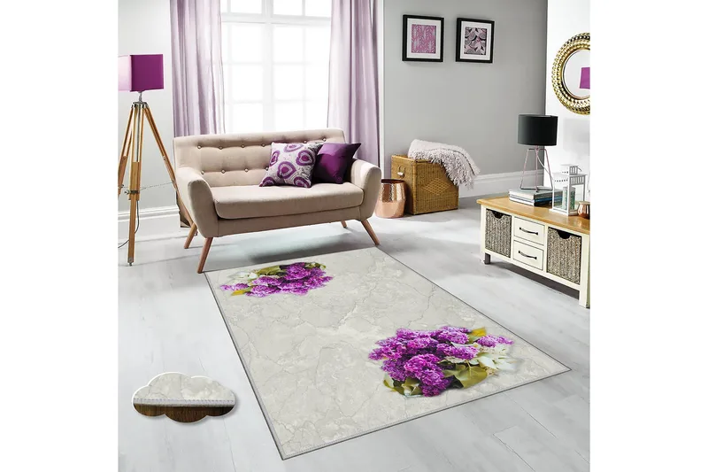 Matte (80 x 200) Homefesto 4, Flerfarget