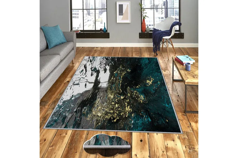 Matte (80 x 200) Homefesto 4, Flerfarget