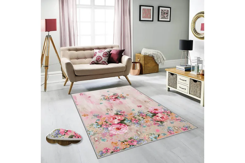 Matte (80 x 300) Homefesto 4, Flerfarget