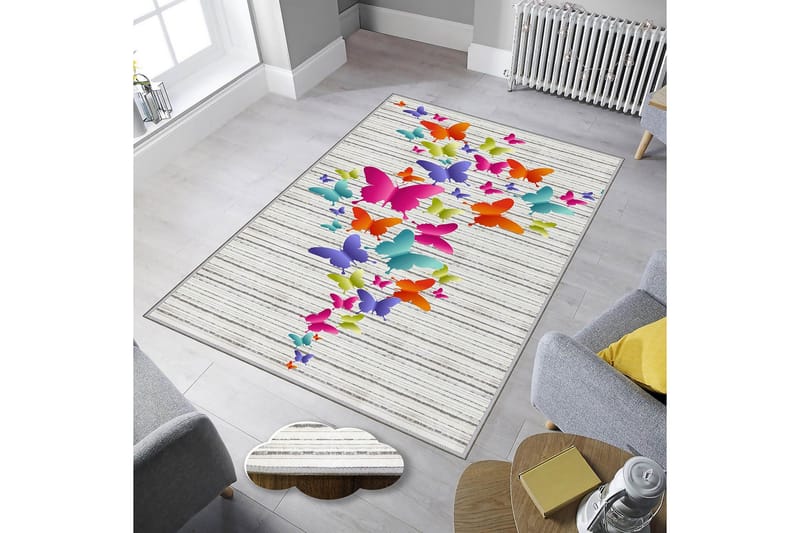 Matte (80 x 300) Homefesto 5 - Flerfarget - Tekstiler & tepper - Teppe & matte - Orientalske tepper - Persisk matte