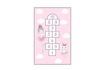 Matte (80 x 300) Homefesto 5 - Flerfarget - Tekstiler & tepper - Teppe & matte - Orientalske tepper - Persisk matte