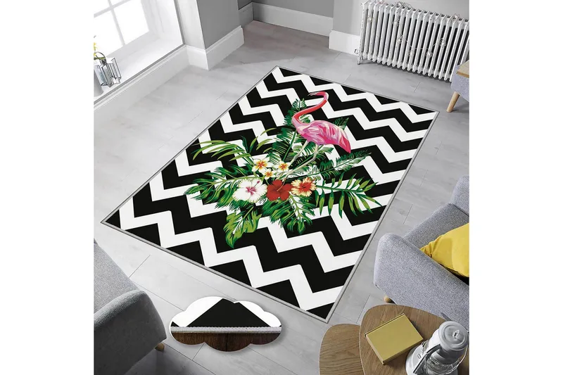 Matte (80 x 300) Homefesto 5 - Flerfarget - Tekstiler & tepper - Teppe & matte - Orientalske tepper - Persisk matte