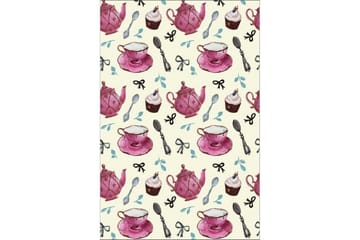 Matte (80x120) Homefesto - Cotton - Flerfarget/Fløyel - Tekstiler & tepper - Teppe & matte - Orientalske tepper - Persisk matte