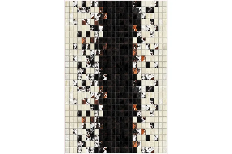 Matte (80x120) Homefesto - Cotton, Flerfarget/Fløyel