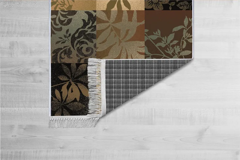 Matte (80x120) Homefesto - Cotton - Flerfarget/Fløyel - Tekstiler & tepper - Teppe & matte - Orientalske tepper - Persisk matte