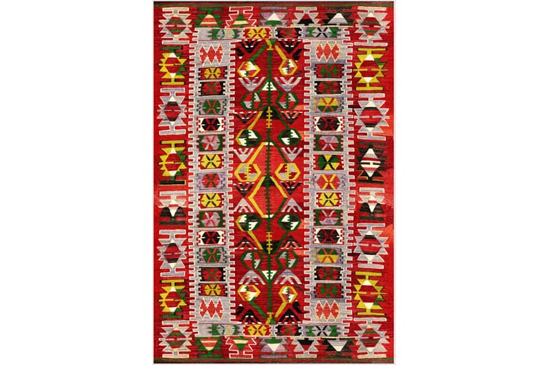 Matte (80x120) Homefesto - Cotton, Flerfarget/Fløyel