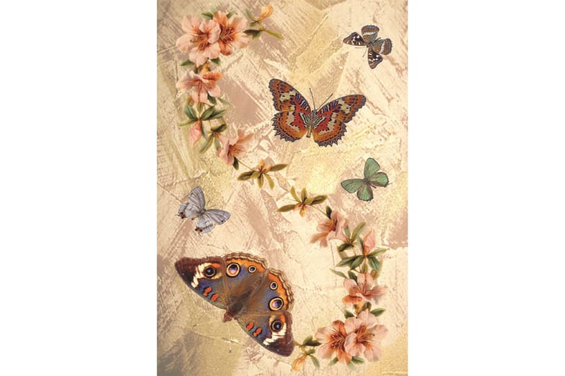 Matte (80x120) Homefesto - Cotton - Flerfarget/Fløyel - Tekstiler & tepper - Teppe & matte - Orientalske tepper - Persisk matte