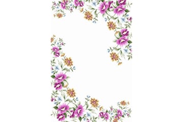 Matte (80x120) Homefesto - Cotton - Flerfarget/Fløyel - Tekstiler & tepper - Teppe & matte - Orientalske tepper - Persisk matte