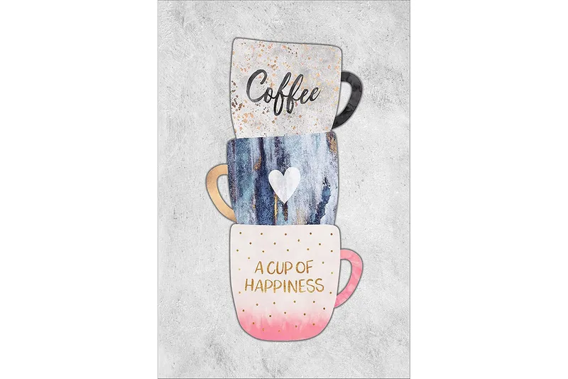 Matte (80x120) Homefesto - Cotton - Flerfarget/Fløyel - Tekstiler & tepper - Teppe & matte - Orientalske tepper - Persisk matte