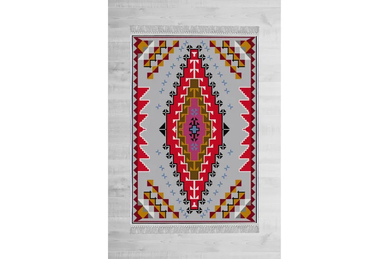 Matte (80x120) Homefesto - Cotton - Flerfarget/Fløyel - Tekstiler & tepper - Teppe & matte - Orientalske tepper - Persisk matte