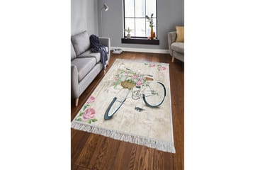 Matte (80x120) Homefesto - Cotton - Flerfarget/Fløyel - Tekstiler & tepper - Teppe & matte - Orientalske tepper - Persisk matte