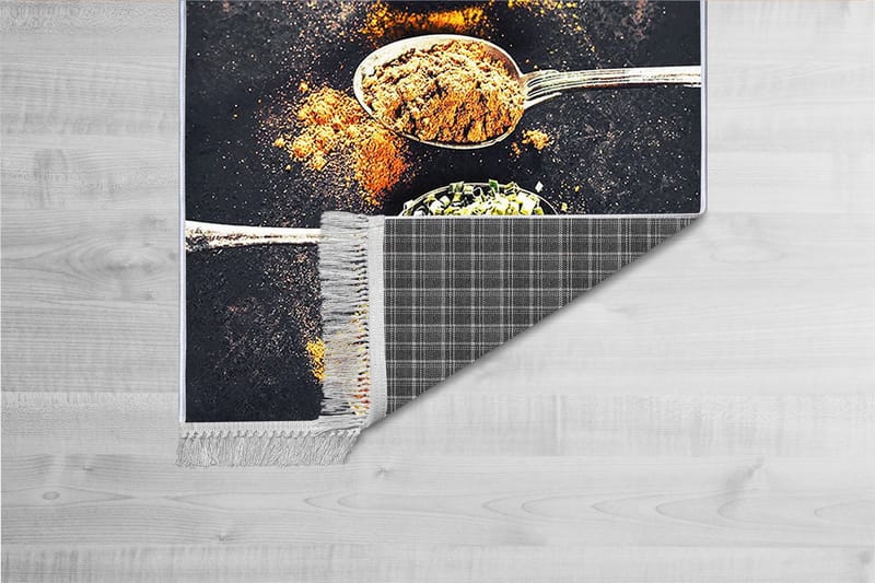 Matte (80x120) Homefesto - Cotton, Flerfarget/Fløyel