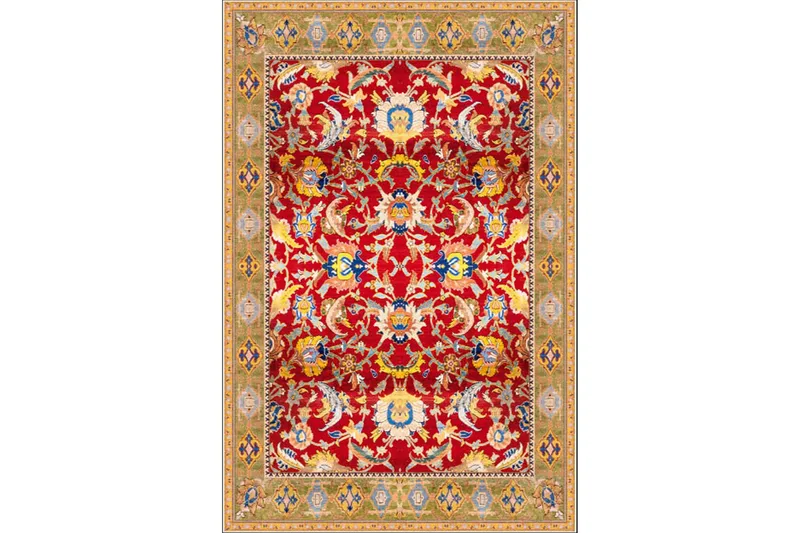 Matte (80x120) Homefesto - Cotton - Flerfarget/Fløyel - Tekstiler & tepper - Teppe & matte - Orientalske tepper - Persisk matte