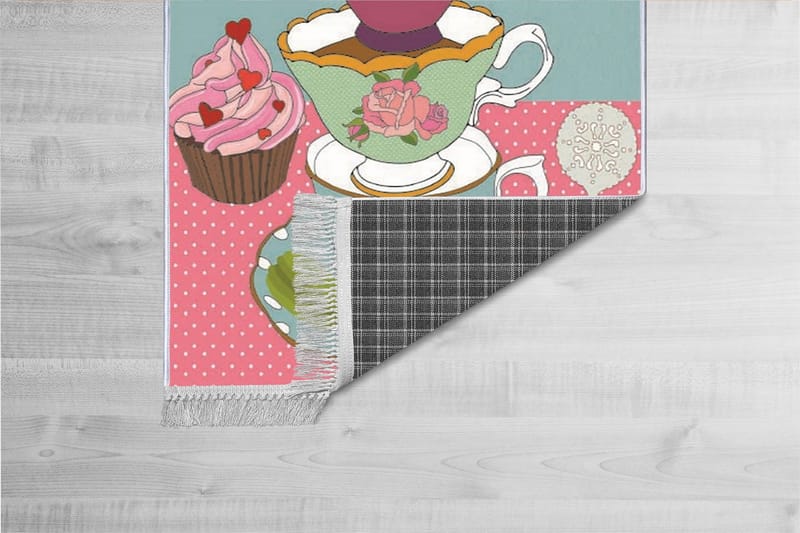 Matte (80x150) Homefesto - Cotton - Flerfarget/Fløyel - Tekstiler & tepper - Teppe & matte - Orientalske tepper - Persisk matte