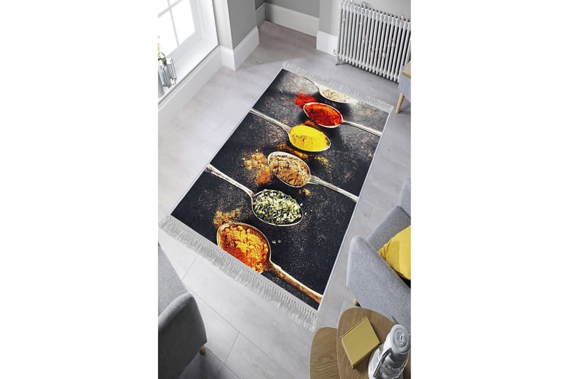 Matte (80x150) Homefesto - Cotton - Flerfarget/Fløyel - Tekstiler & tepper - Teppe & matte - Orientalske tepper - Persisk matte