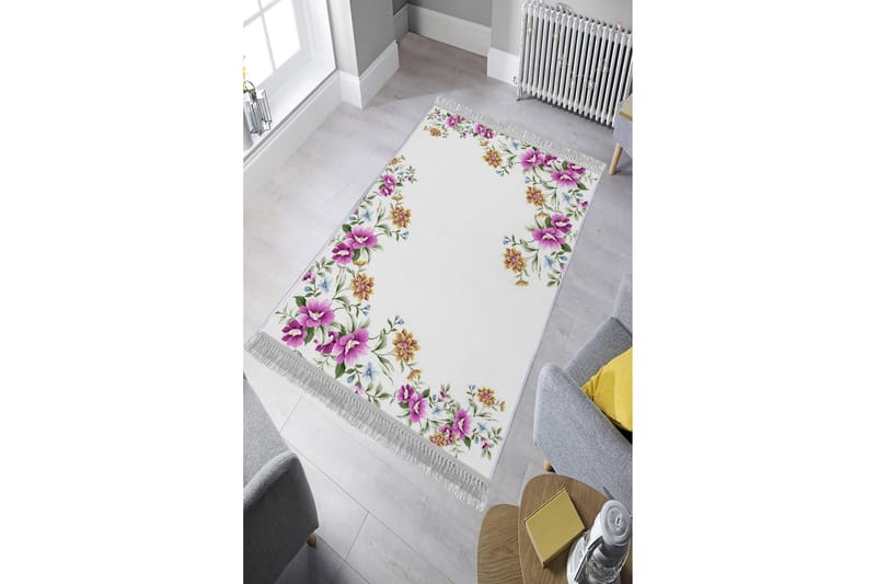 Matte (80x150) Homefesto - Cotton - Flerfarget/Fløyel - Tekstiler & tepper - Teppe & matte - Orientalske tepper - Persisk matte