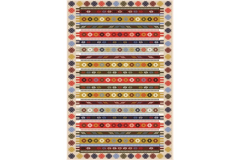 Matte (80x150) Homefesto - Cotton - Flerfarget/Fløyel - Tekstiler & tepper - Teppe & matte - Orientalske tepper - Persisk matte