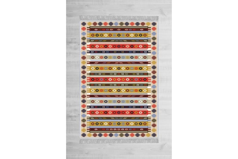 Matte (80x150) Homefesto - Cotton, Flerfarget/Fløyel